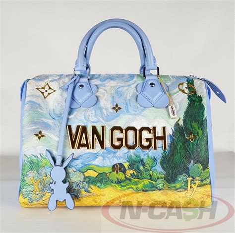 Louis Vuitton Speedy Handbag Edizione limitata Jeff Koons Van 